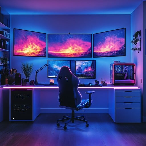 gaming setup